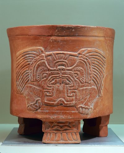 Dreifußvase, Spät-Xolalpan, 550-650 von Teotihuacan